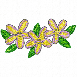 Flowers And Tree Embroidery Design 6 Flowers And Tree Embroidery Design 6